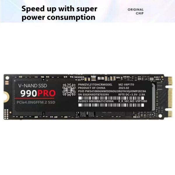 Unidad interna de estado sólido 990Pro, 8TB, 4TB, 2TB, 1TB, SSD, M.2 2024, PCIe Gen 2280x4, NVMe para PS5, PC de escritorio, ordenador portátil, Original, 4,0 nuevo - Image 8