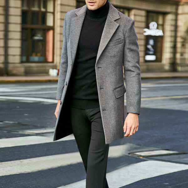 Men's British Coat Coat - Image 2