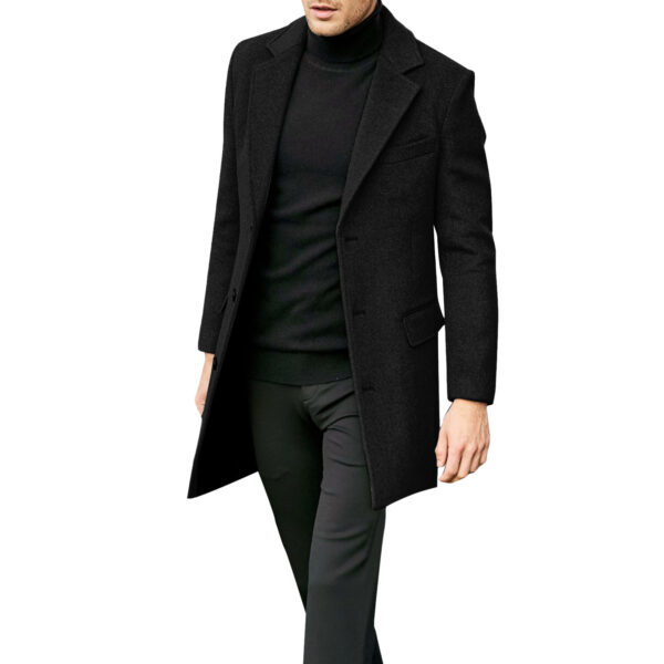 Men's British Coat Coat - Image 5