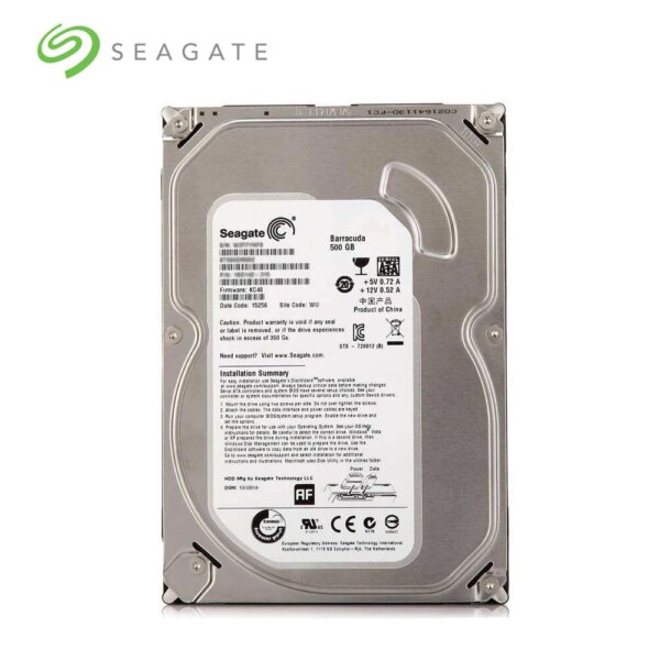 Seagate Brand 500GB SATA 3Gb/s-6Gb/s HDD 500G 8 MB/32 MB Buffer Desktop PC 3.5" Internal Mechanical Hard disk - Image 2