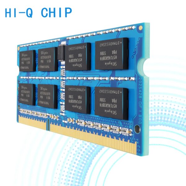 High Quality Tecmiyo Laptop Memory Ram 16GB ( 2X 8GB ) DDR3 1600MHz PC3-12800S 2RX8 SODIMM 1.5V Non-ECC Notebook  Memoria - Blue - Image 2