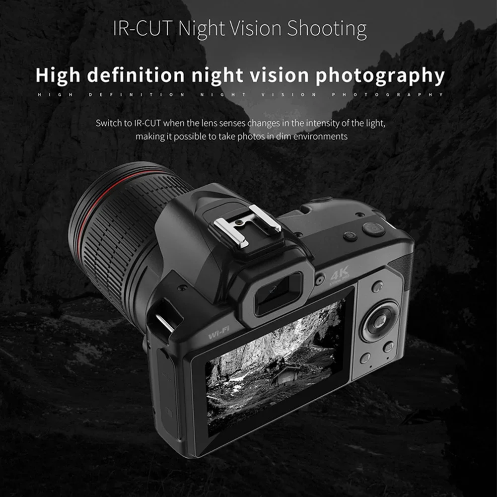 D5 Digital Camera Video Camcorder 16X Digital Zoom Professional Camera Infrared Night Vision For Women Men