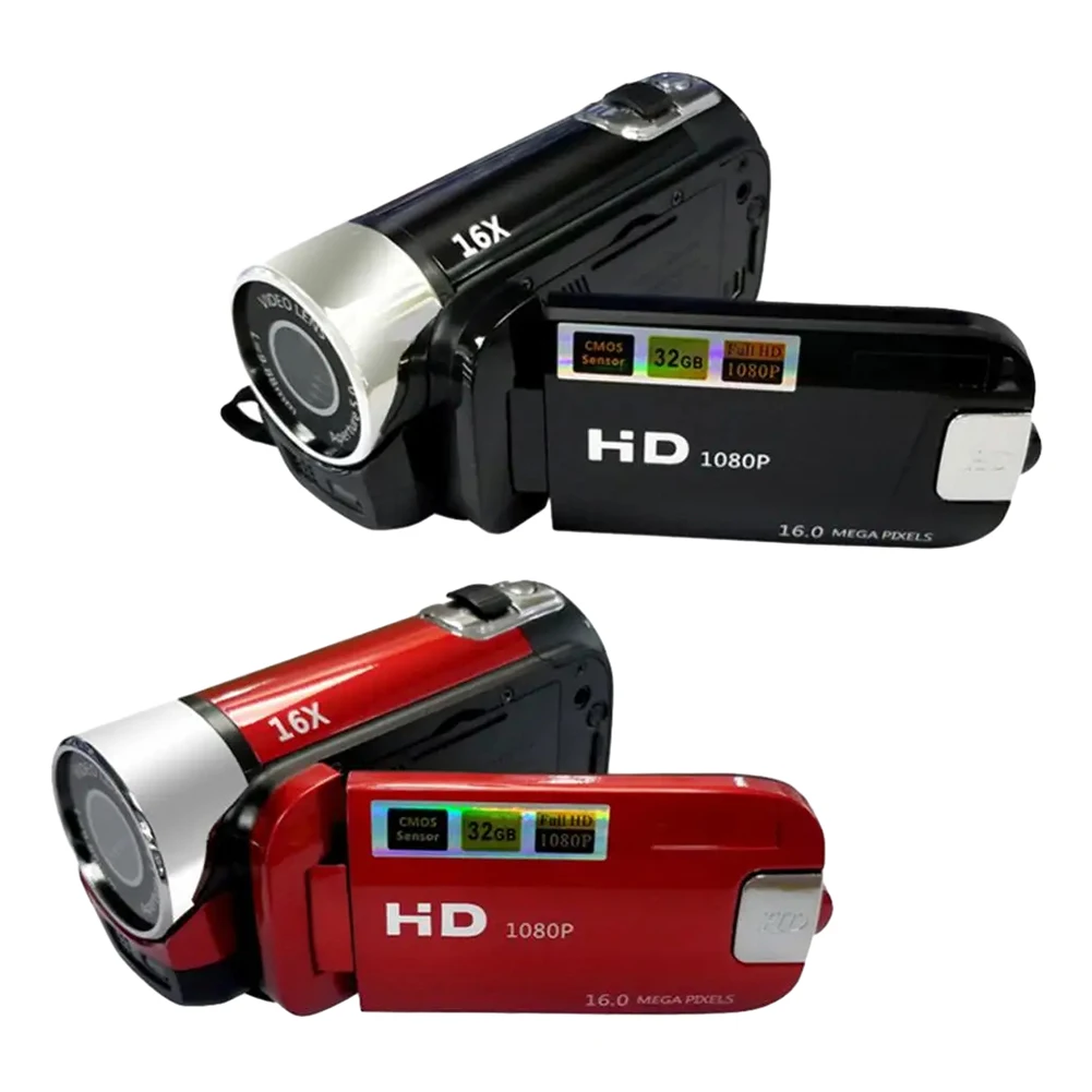 1080P Full Hd 16MP DV Camcorder Digital Video Camera 16M 16x Optical Zoom Camera for Videos Shooting Recording Camera