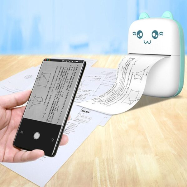 Mini Printer Portable Mini Bluetooth WiFi New Wrong Printer Mobile Phone Photo Title Note Hot Print Pocket Student Error Label Printer - Image 10