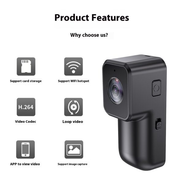 WIFI Sports Camera Recorder Thumb Outdoor - Image 9